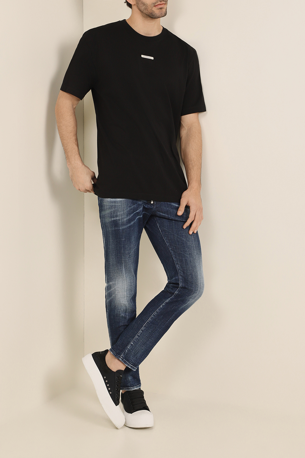 מכנסי ג'ינס סלים פיט DSQUARED2